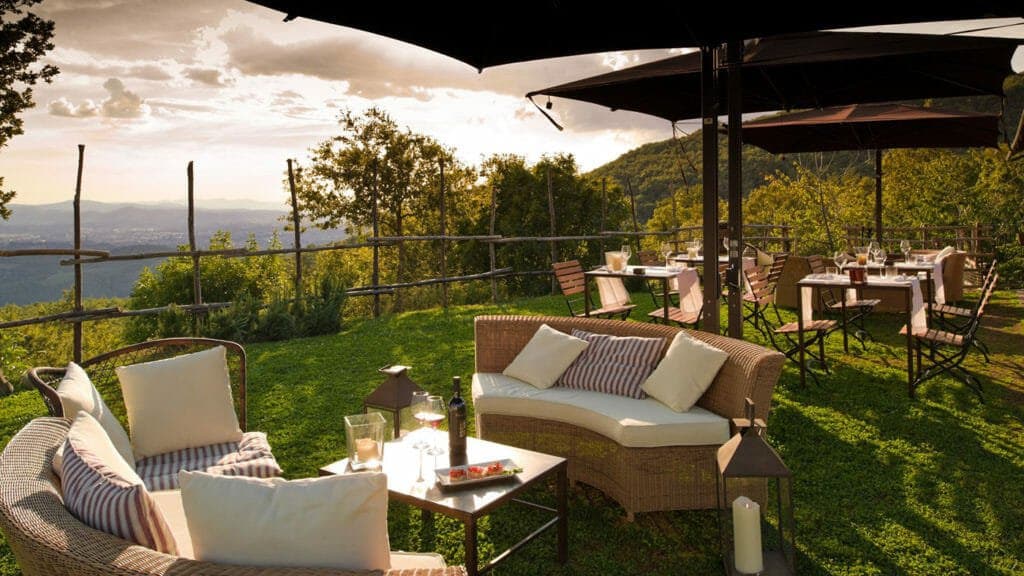 Villa-Mandorlo Toscana Italien